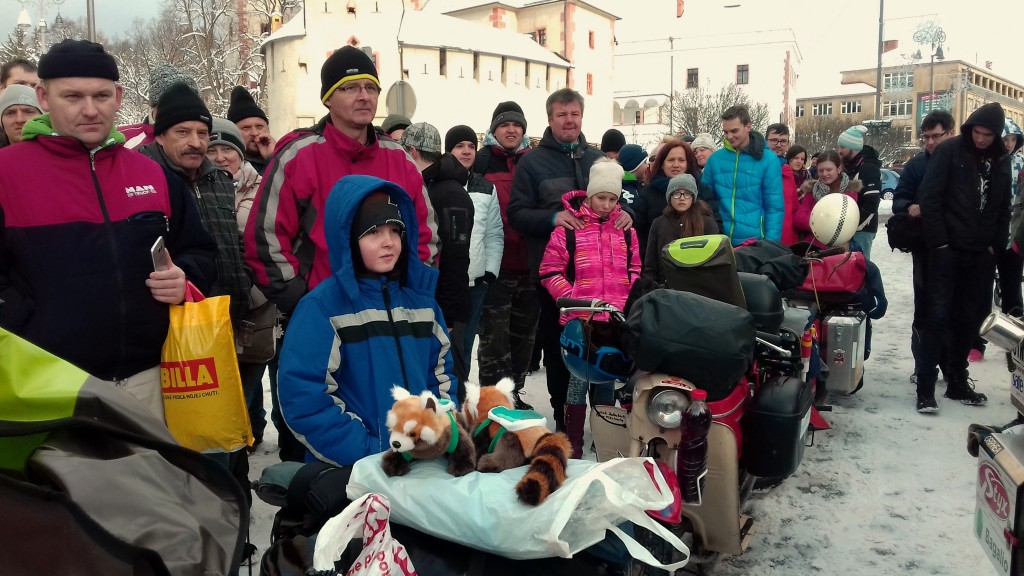 Pandy jsou připravené