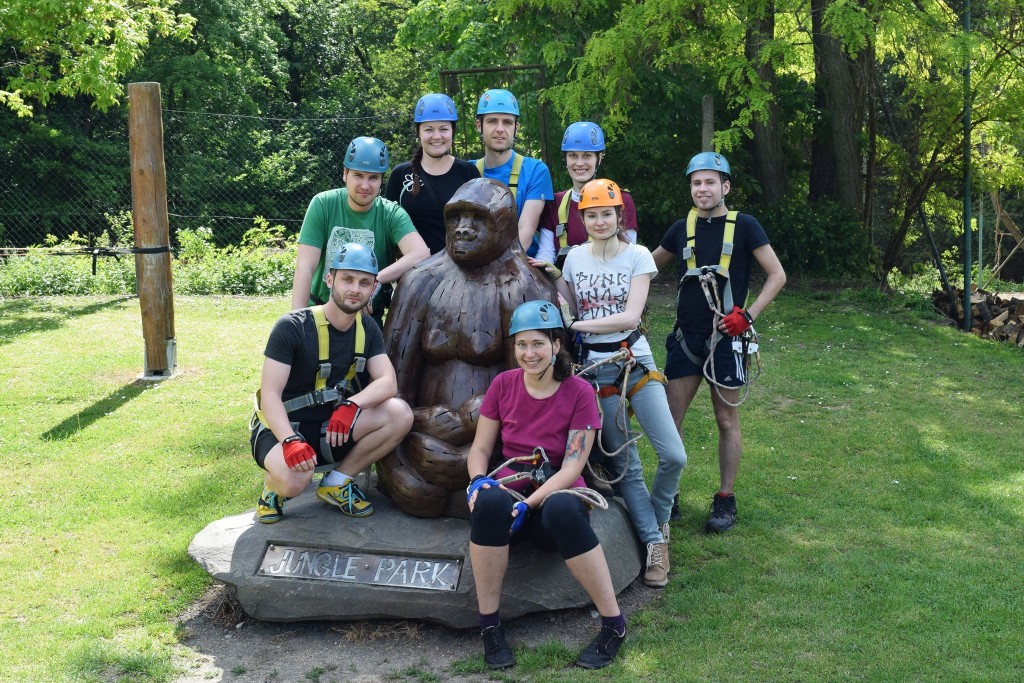 Teambuilding v jungleparku