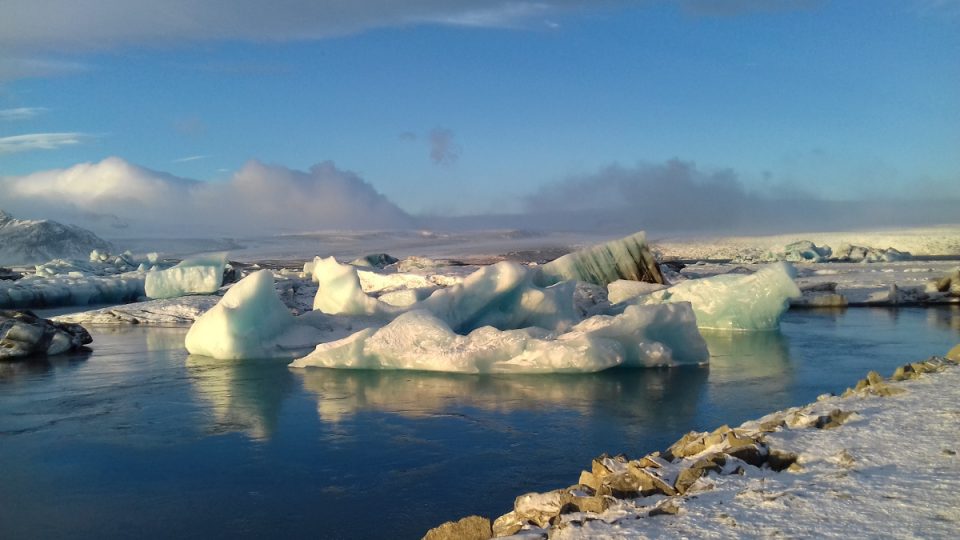 Laguna Jökulsárlón - Island
