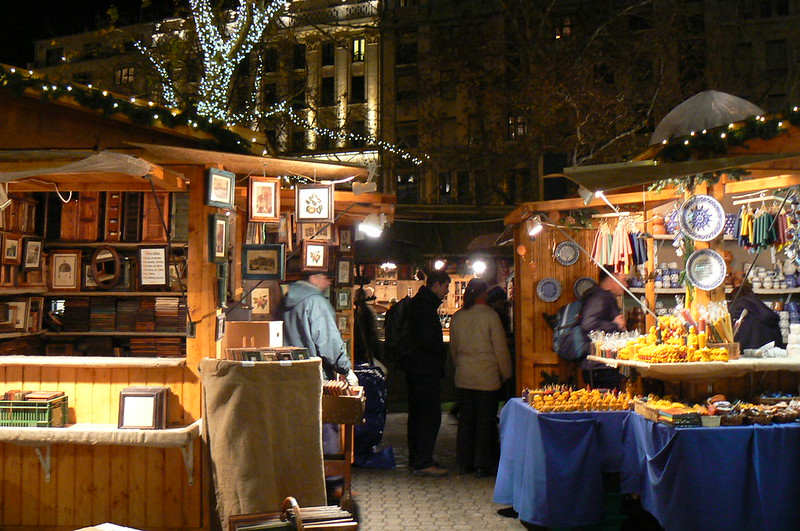 Vánoční trhy Budapešť