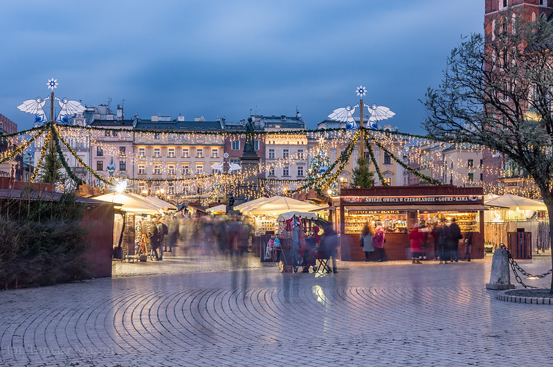 Vánoční trhy Rynek Glowny