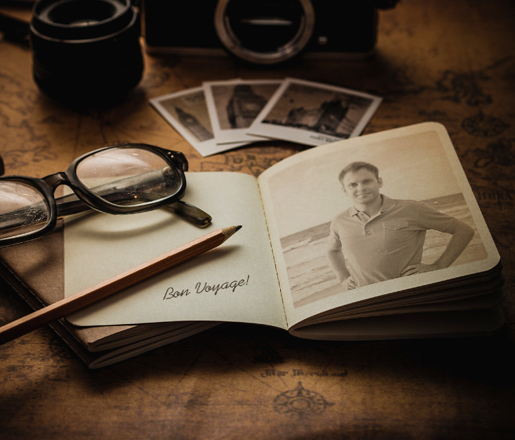 Cestovatelský deník a blog.