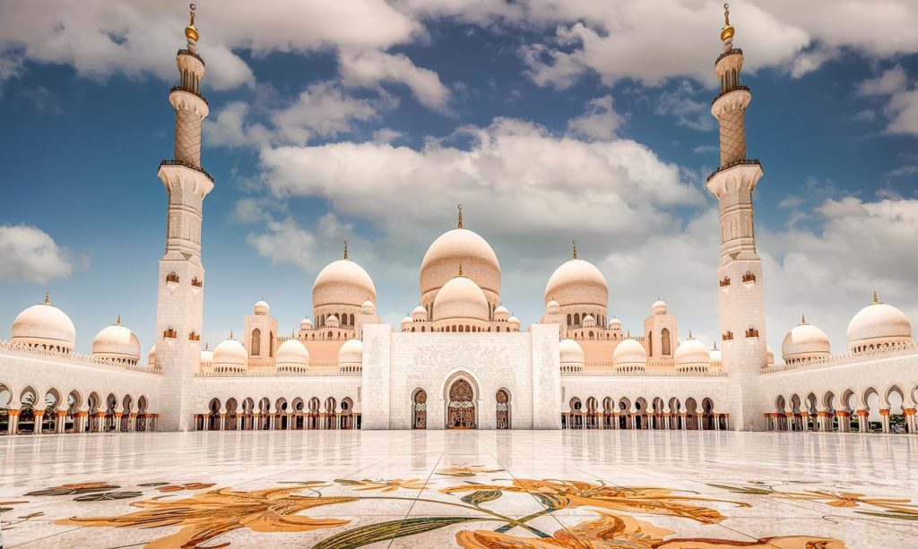 mešita Sheikh Zayed Grand Mosque, Abú Zabí, SAE