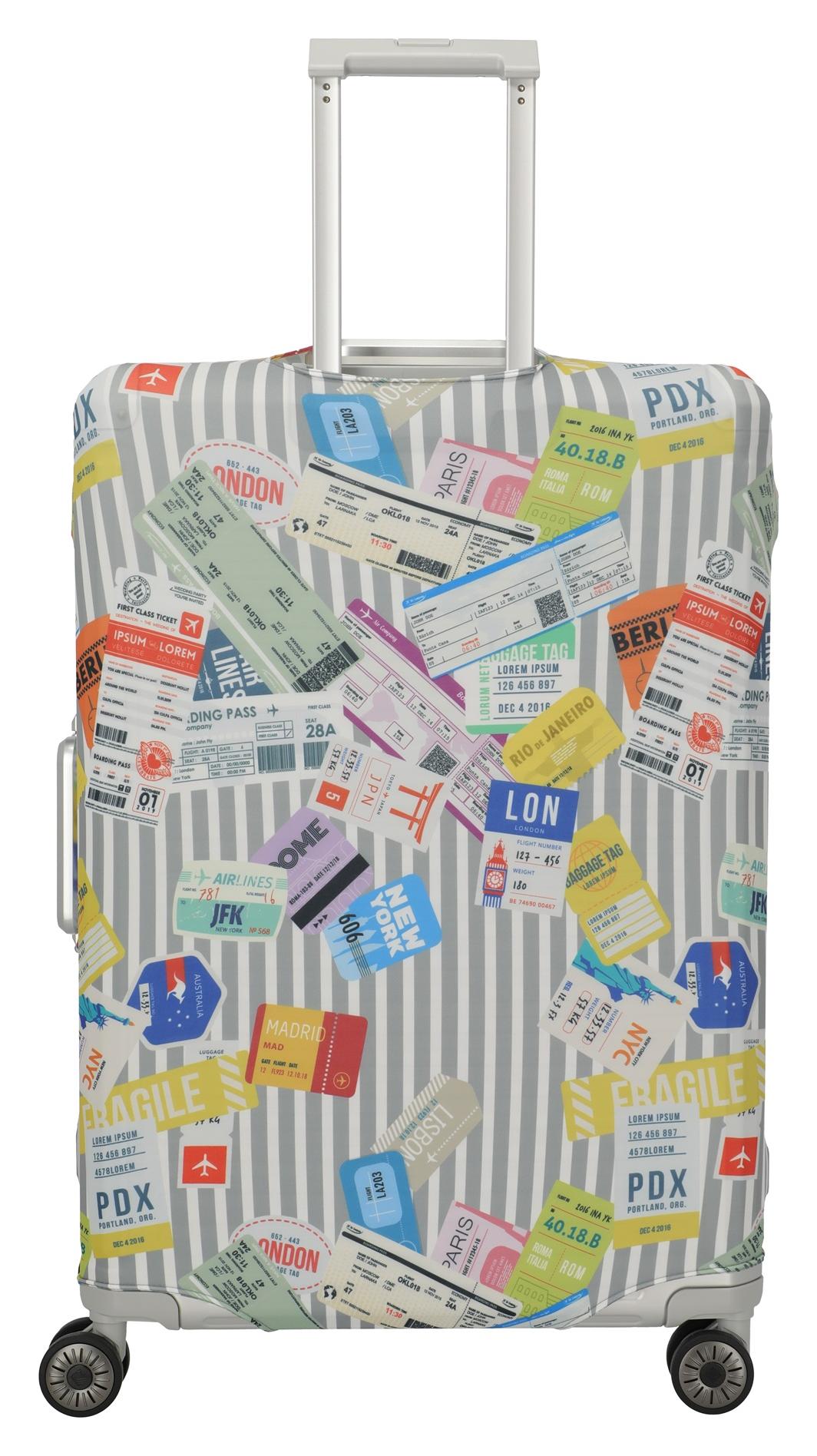 Travelite Luggage Cover L Tickets - Image 4