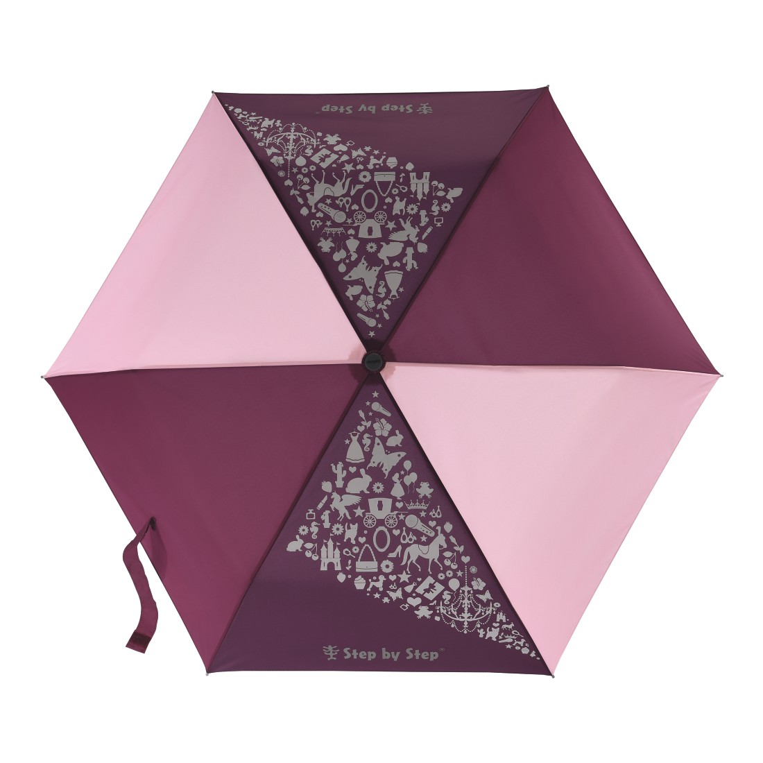 E-shop Hama Step by Step Umbrella Pink/Purple/Wine