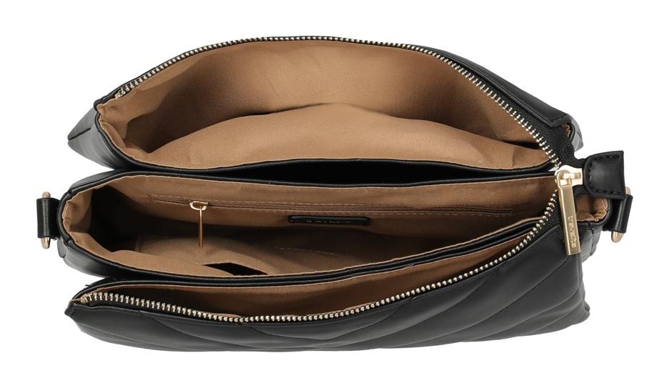 Dámská kabelka Travelite BARBARA Cozy Crossbody Bag Trio Black - Obrázek 6