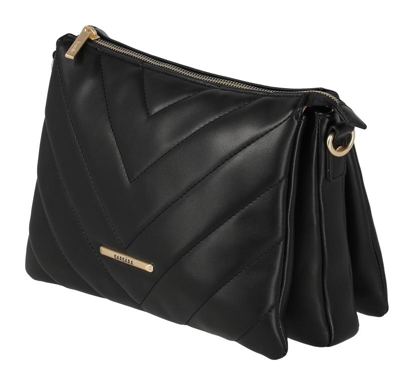 Dámská kabelka Travelite BARBARA Cozy Crossbody Bag Trio Black - Obrázek 3