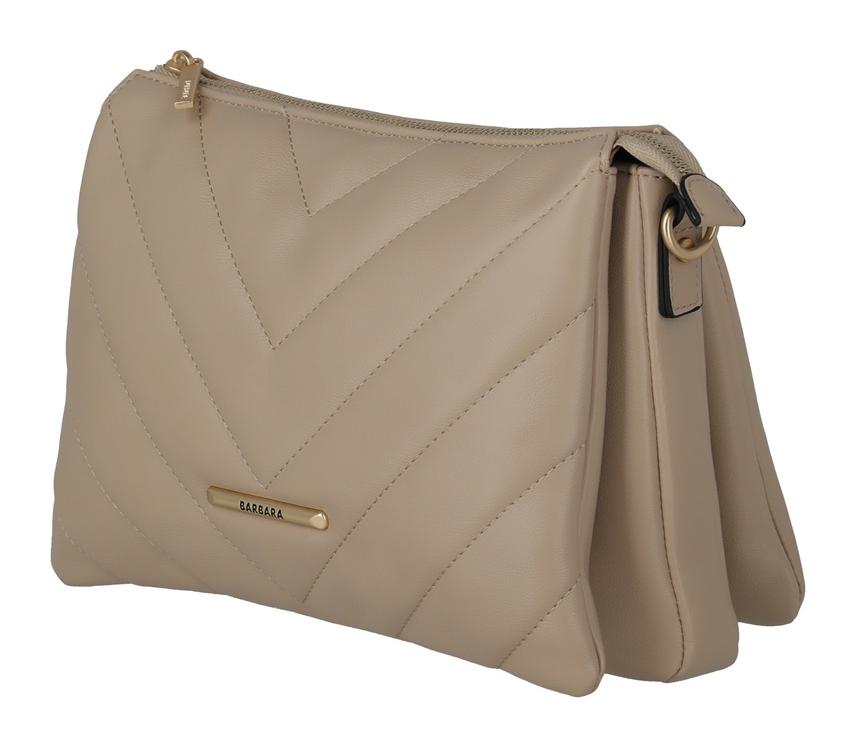 Dámská kabelka Travelite BARBARA Cozy Crossbody Bag Trio Sand - Obrázek 3