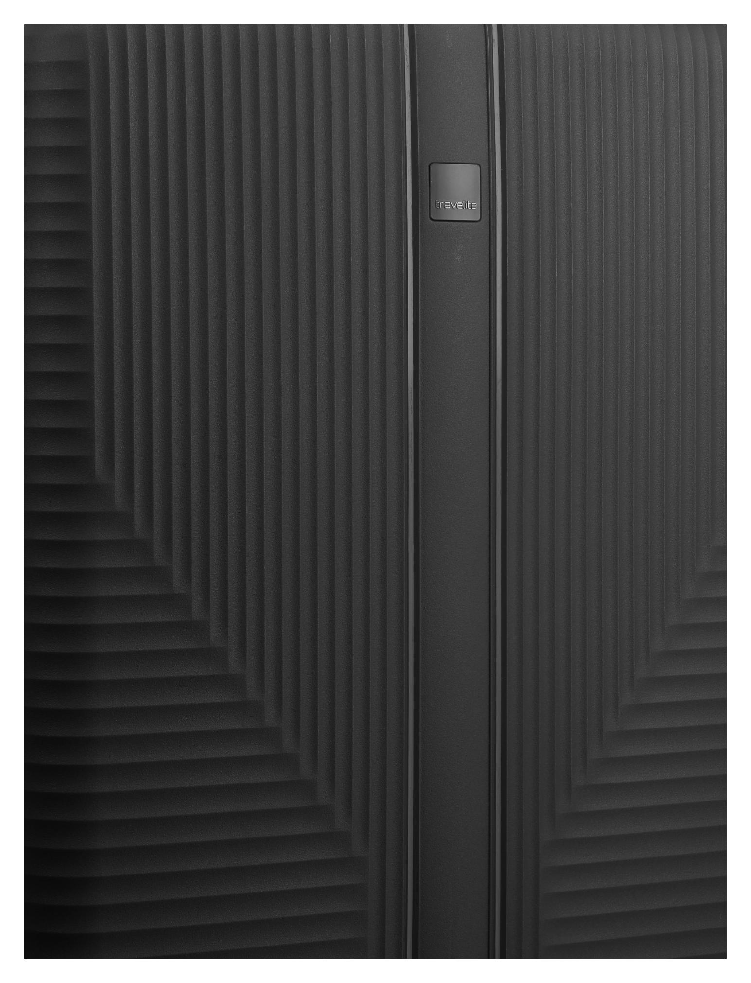 Palubní kufr Travelite Air Stripe S Slim Black