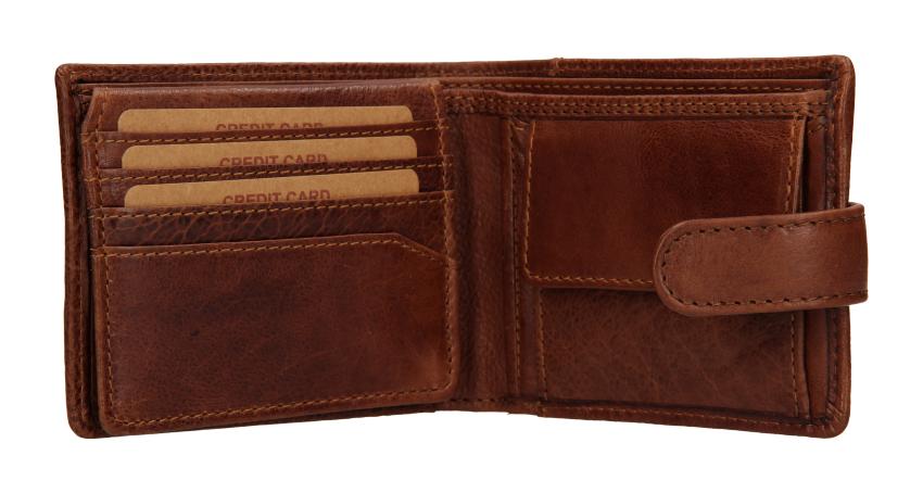 Pánská kožená peněženka Lagen 1997/T Light brown