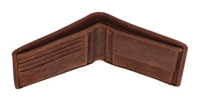 Pánská kožená peněženka Lagen 66-3701 Eagle Brown
