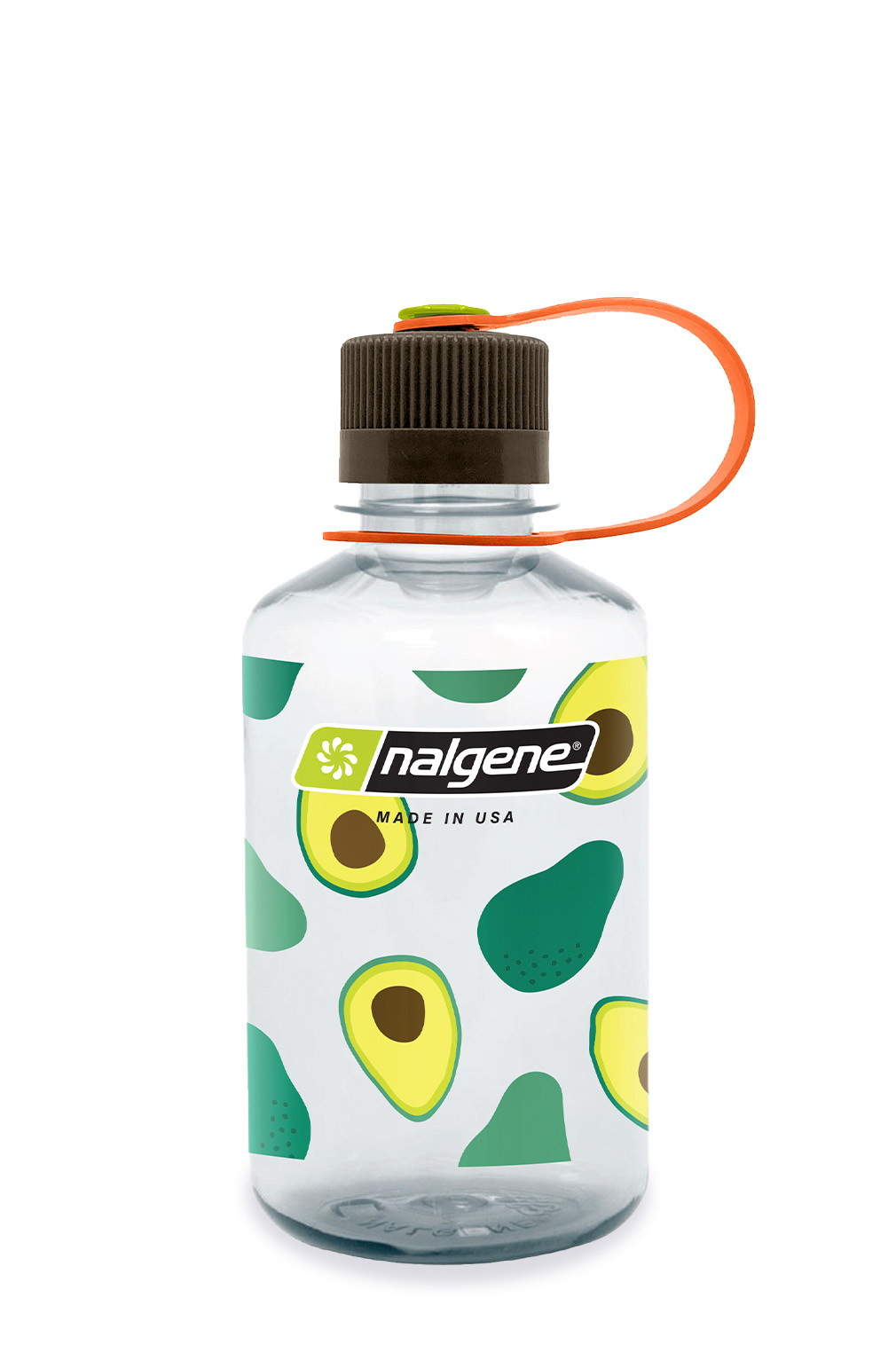 E-shop Nalgene Narrow Mouth 0,5 l Clear/Avocados Sustain