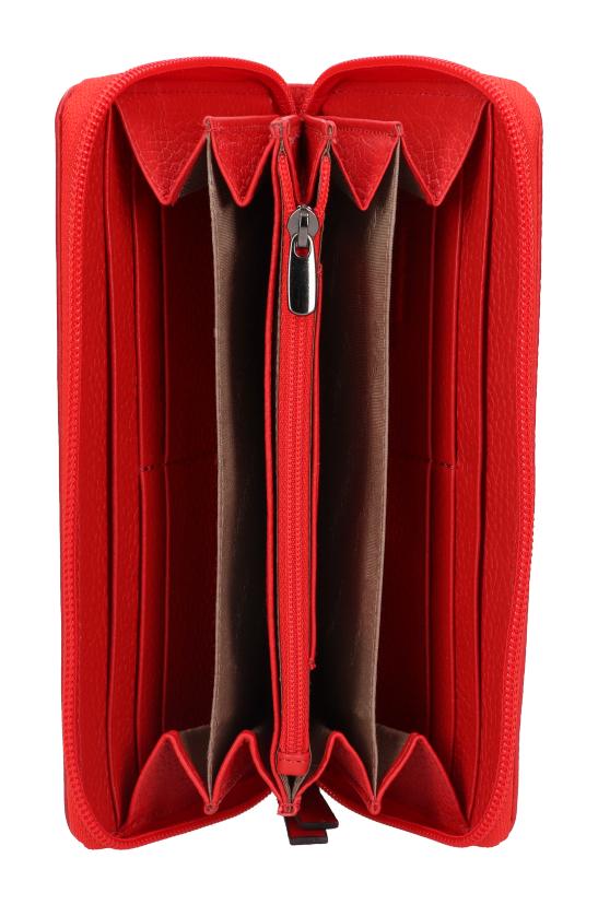 Dámská kožená peněženka Lagen LG 833 Red - Obrázek 3