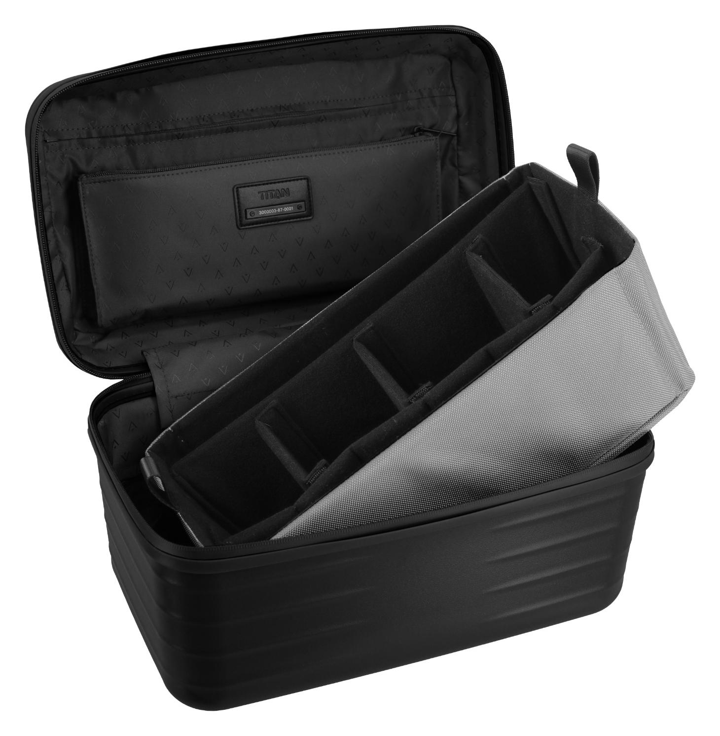 Kufřík na kosmetiku Titan Upgrade Beautycase Nightshade black - Obrázek 6