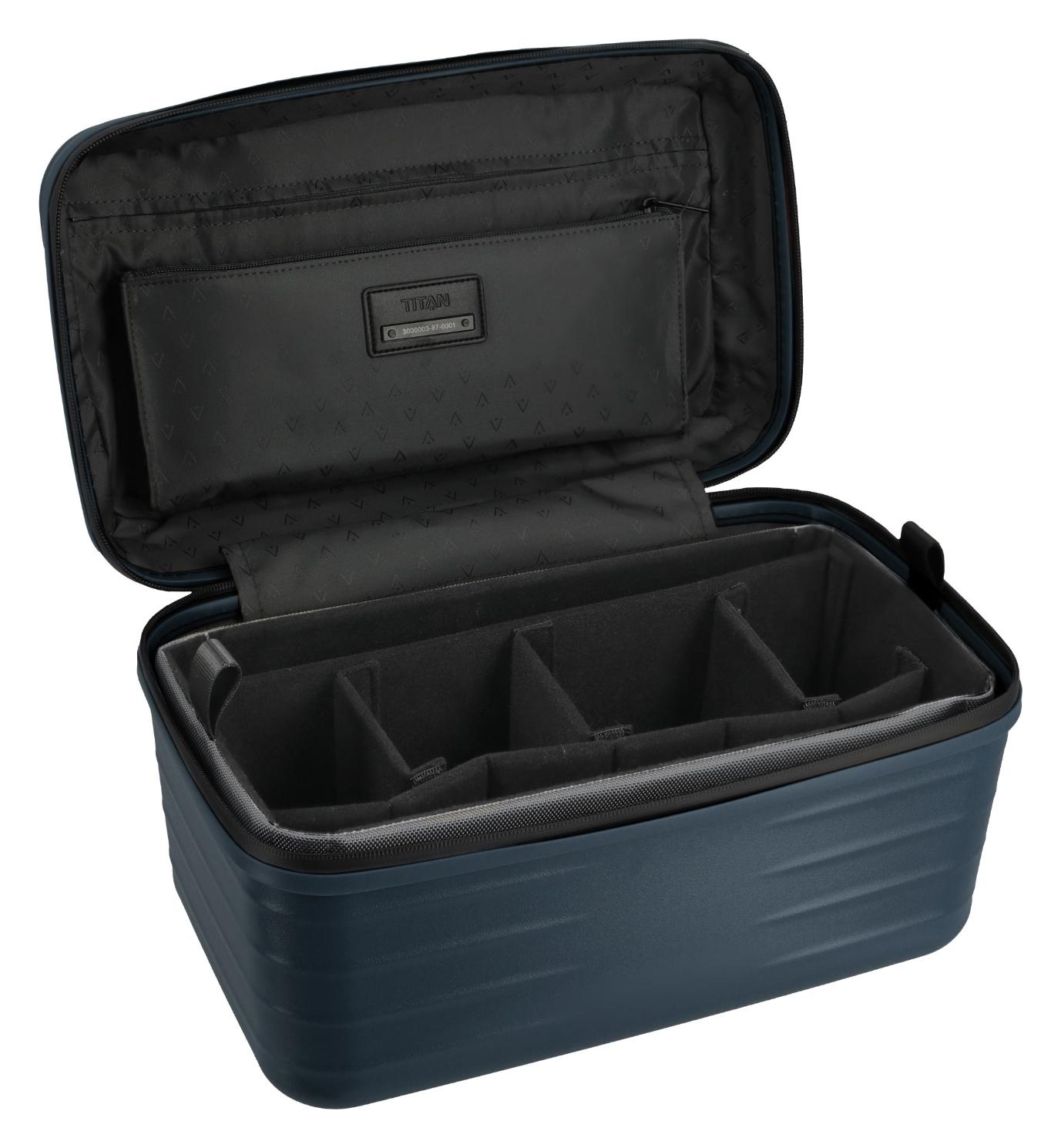 Kufřík na kosmetiku Titan Upgrade Beautycase Midnight blue - Obrázek 5