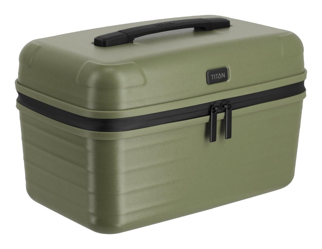 Kufřík na kosmetiku Titan Upgrade Beautycase Forest green - Obrázek 4