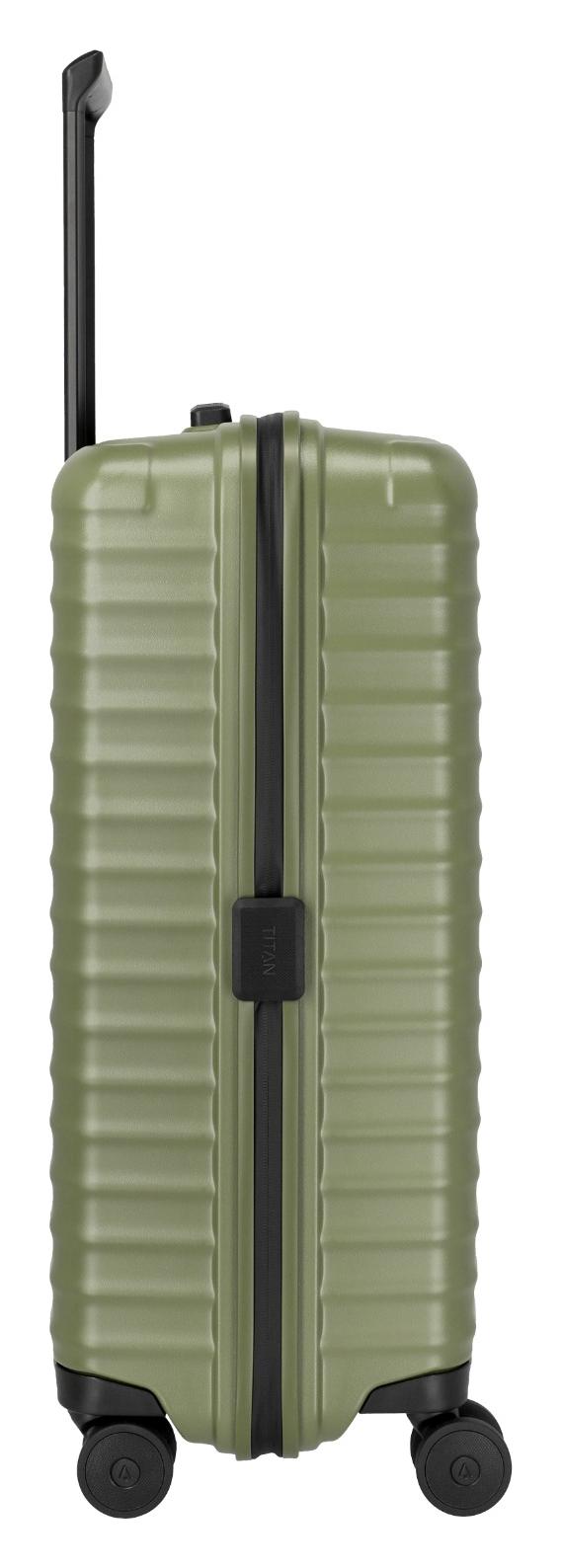 Střední skořepinový kufr Titan Upgrade M plus Forest green (obrázek 4)