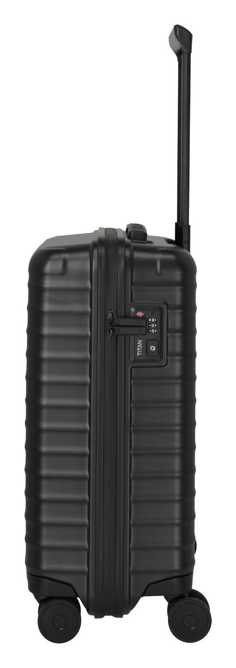 Skořepinový palubní kufr Titan Upgrade S23 Nightshade black (obrázek 3)