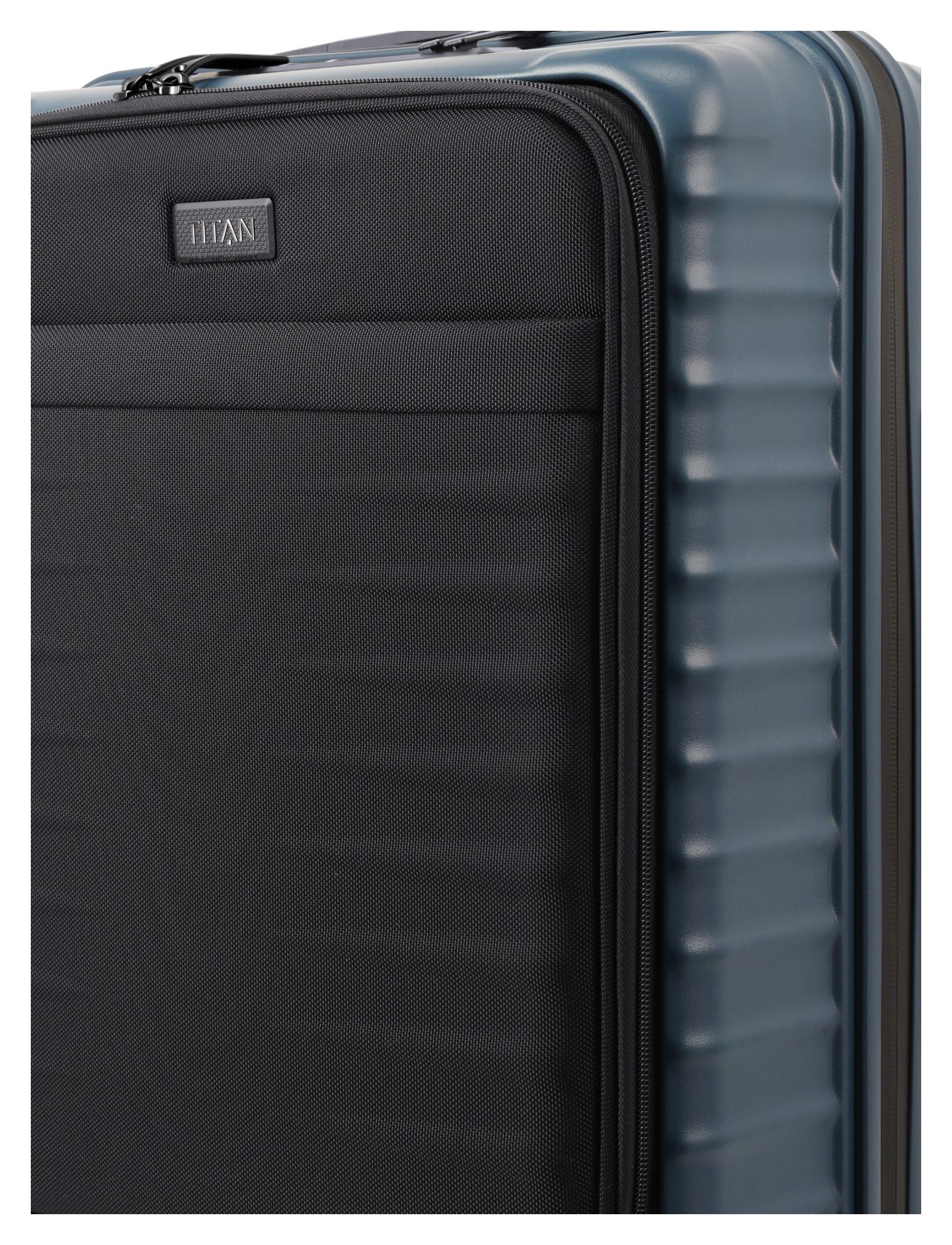 Palubní kufr na notebook Titan Upgrade S23 Front pocket Midnight blue