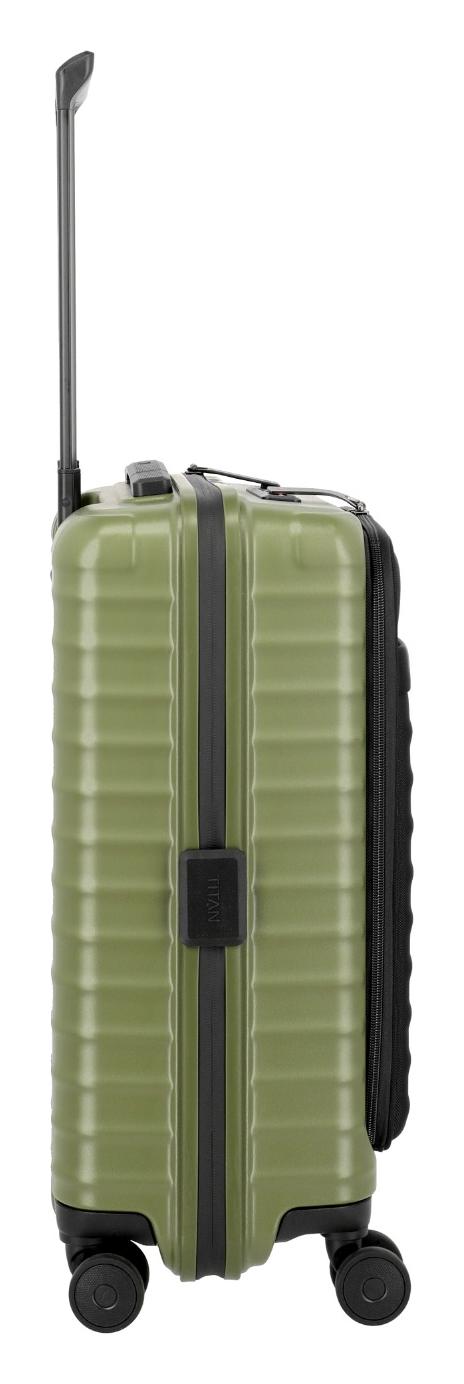 Palubní kufr na notebook Titan Upgrade S23 Front pocket Forest green - Obrázek 6