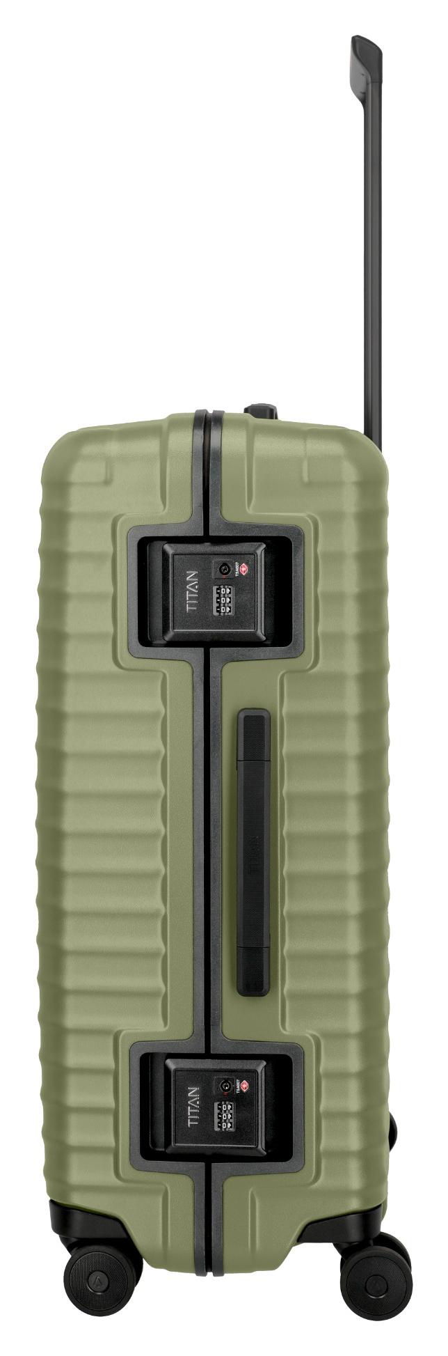 Velký skořepinový kufr Titan Overseas L Forest green (obrázek 5)