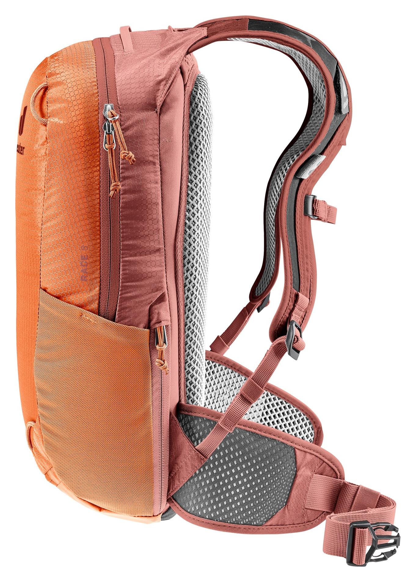 Batoh na kolo Deuter Race 8 Chestnut-Redwood - Obrázek 5