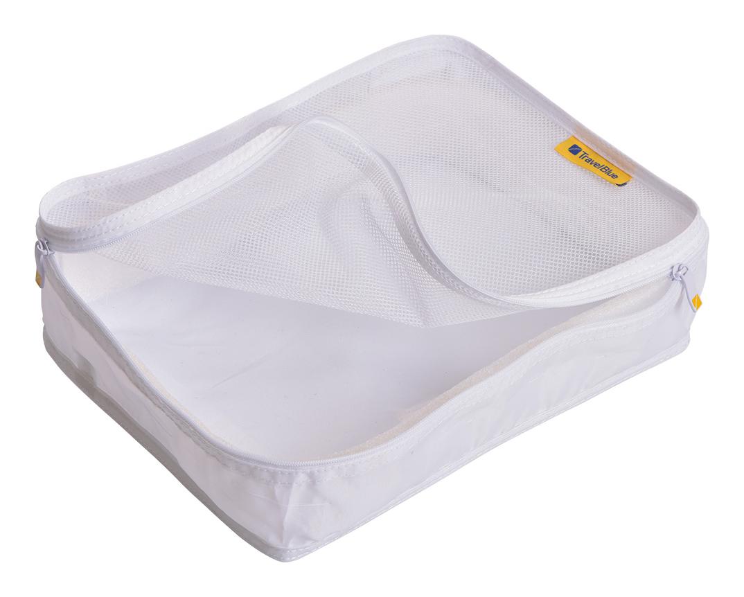 Travel Blue Shirt Organiser White - Image 2