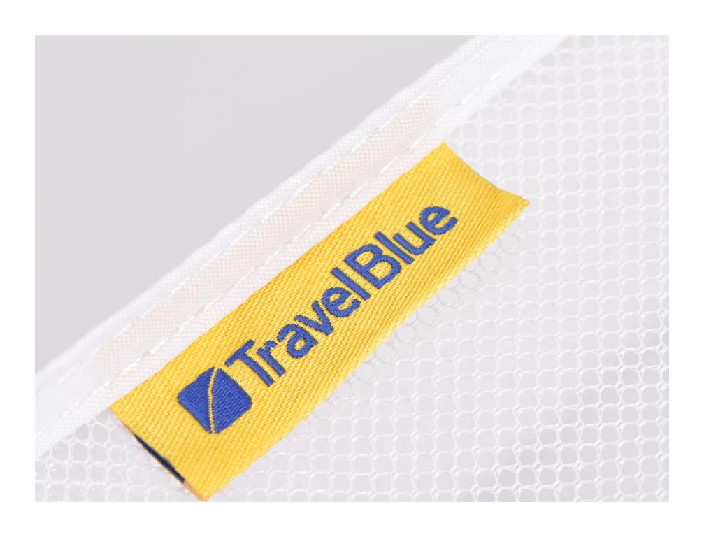 Travel Blue Shirt Organiser White - Image 4