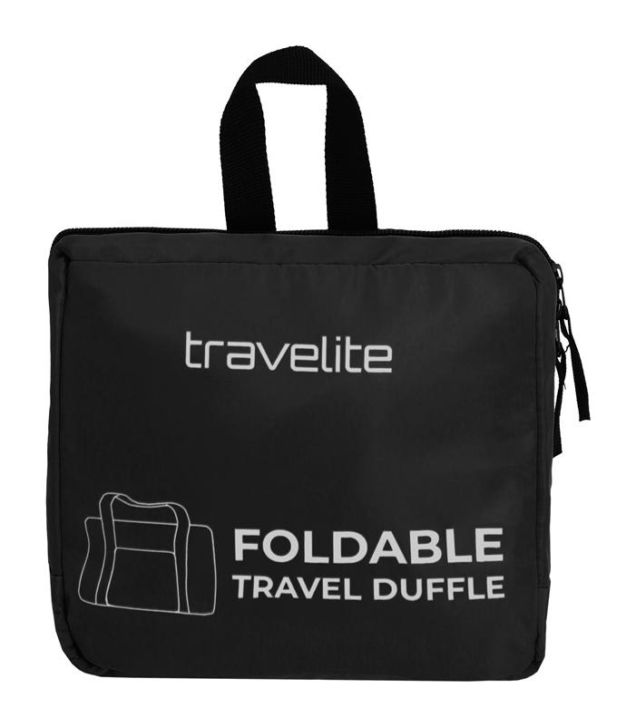 Cestovní taška Travelite Foldable Travel bag Black (obrázek 5)