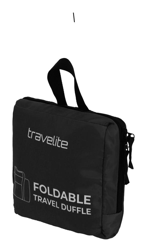 Cestovní taška Travelite Foldable Travel bag Black (obrázek 6)