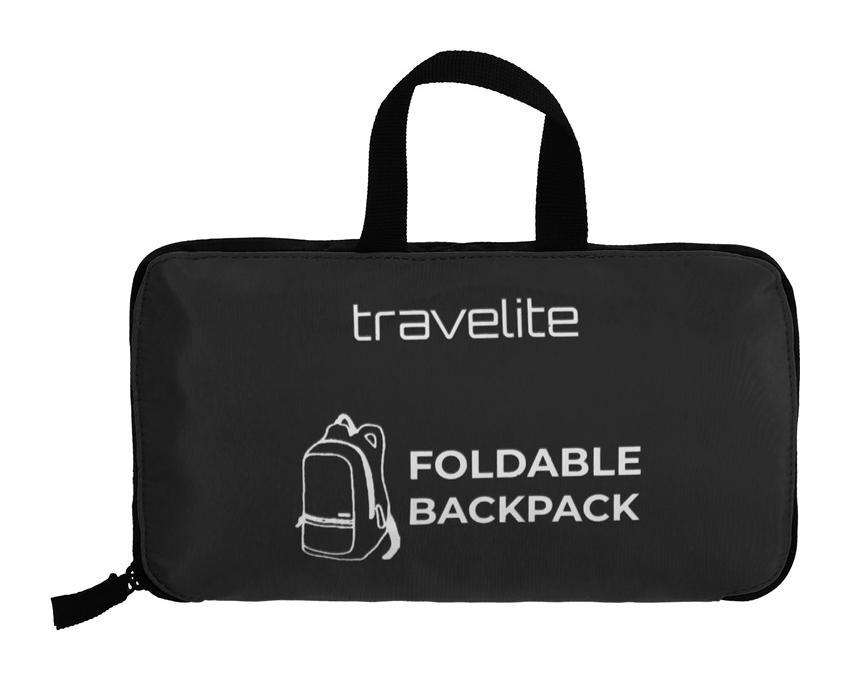 Travelite Foldable Backpack Black - Image 6