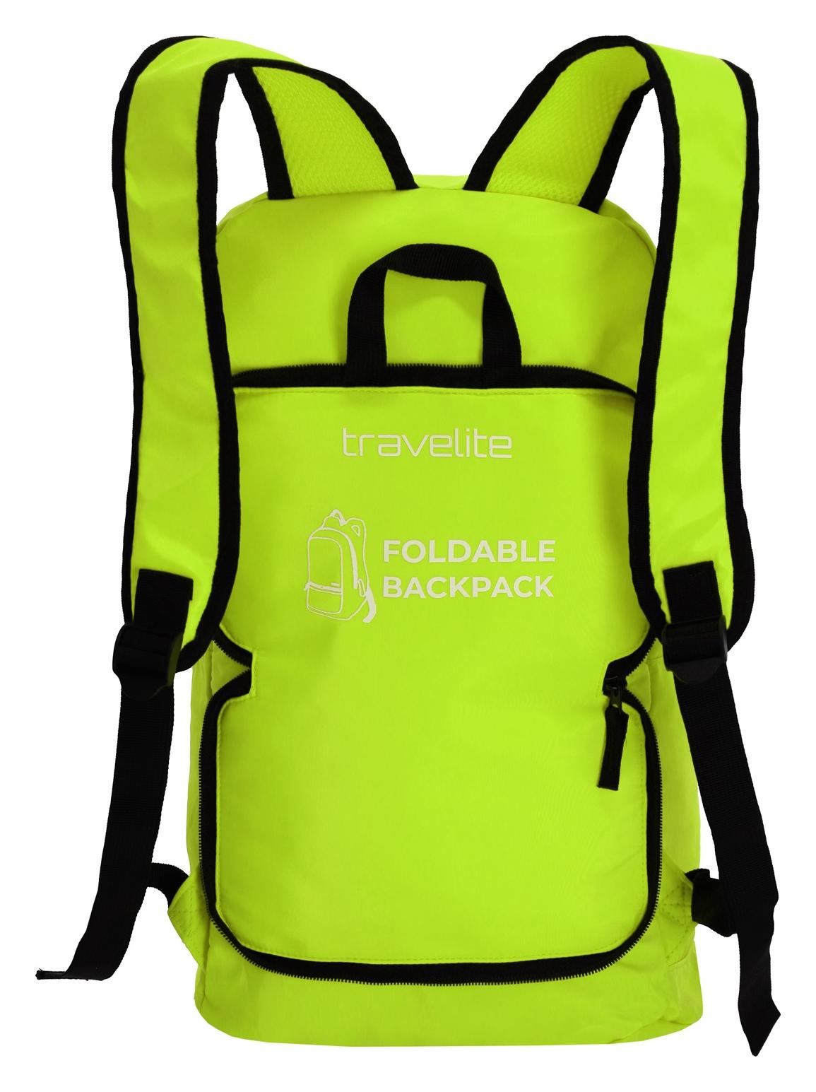 Travelite Foldable Backpack Lemon - Image 3
