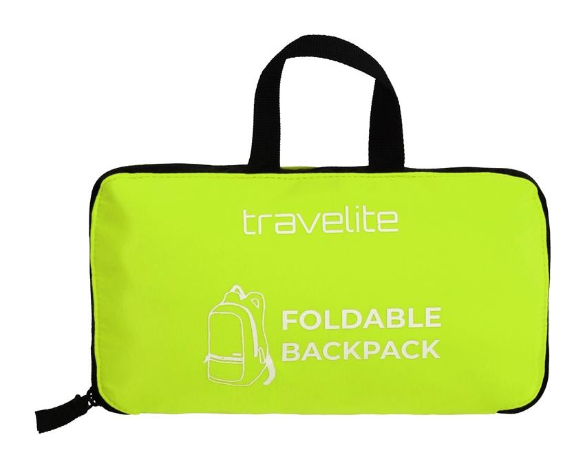 Travelite Foldable Backpack Lemon - Image 5