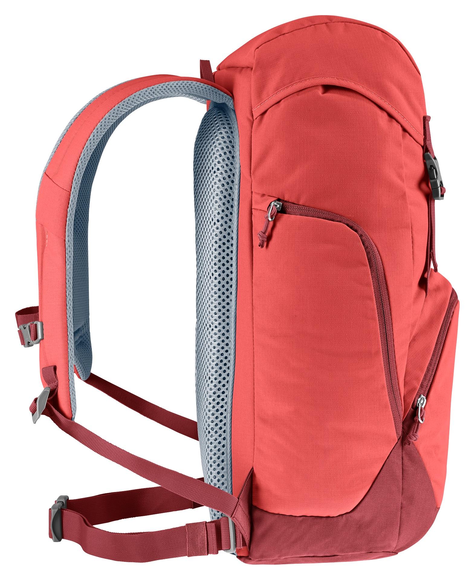 Batoh na notebook Deuter Walker 24 Currant-Redwood - Obrázek 3