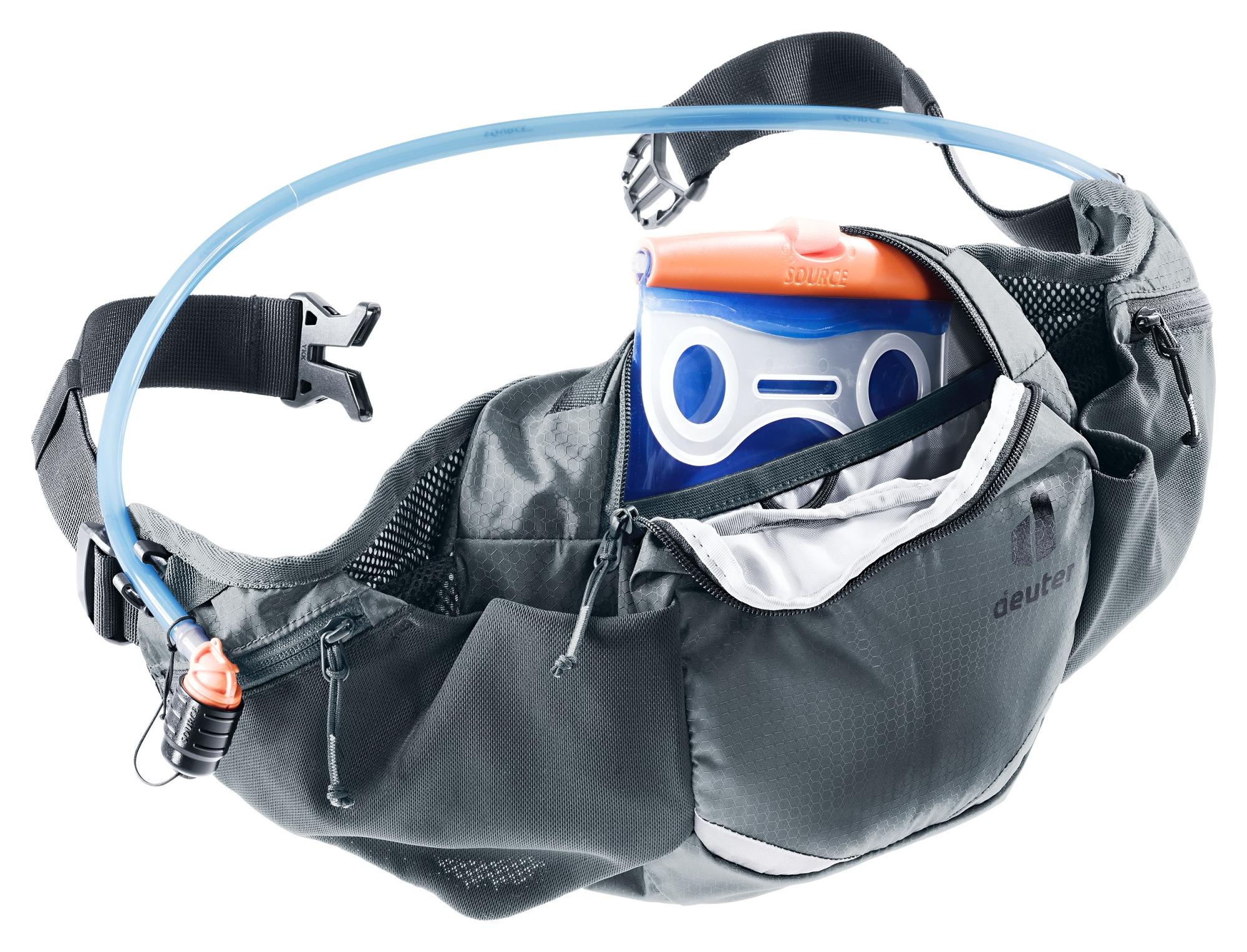 Sportovní ledvinka Deuter Pulse 3 Graphite - Obrázek 3