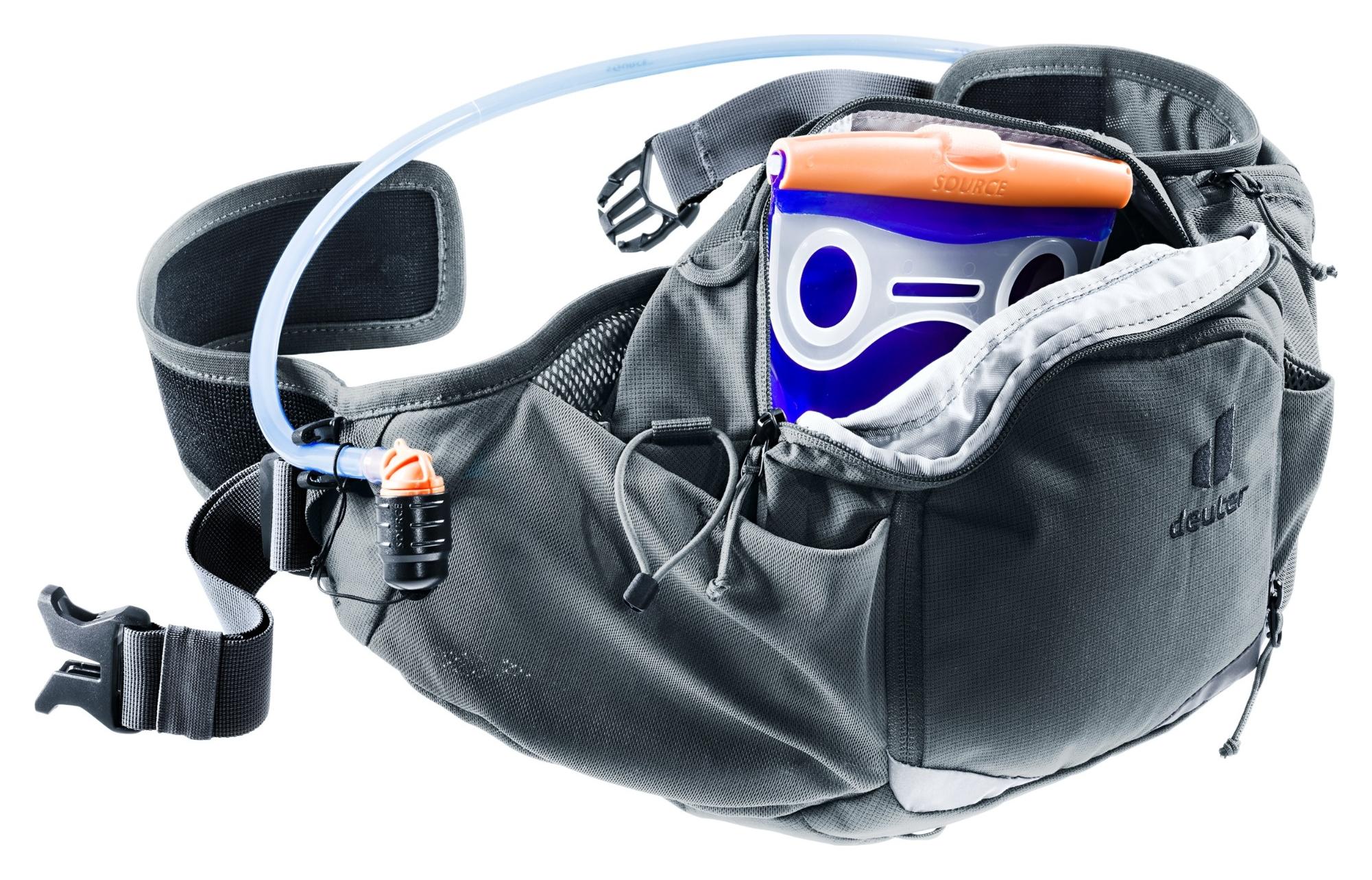 Sportovní ledvinka Deuter Pulse Pro 5 Graphite - Obrázek 3