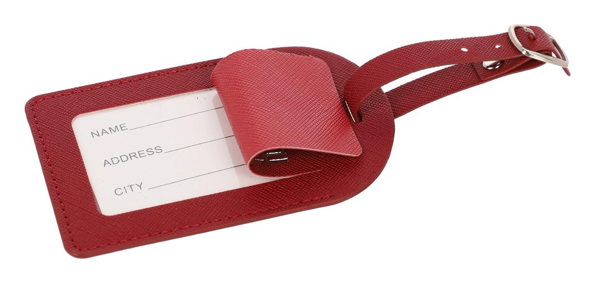 Travelite 2pcs Luggage Tag Red - Image 2