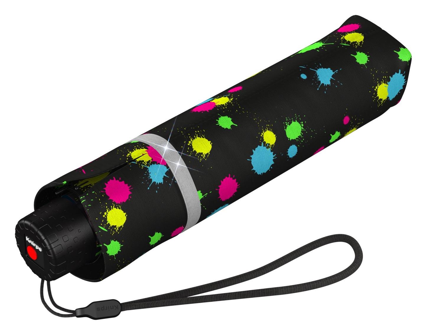 Mini deštník Knirps Rookie Bubble Bust Reflective