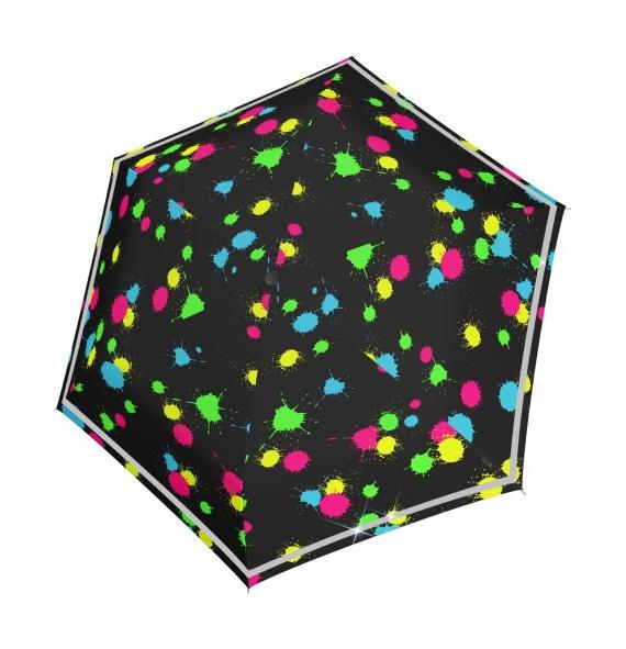 Mini deštník Knirps Rookie Bubble Bust Reflective