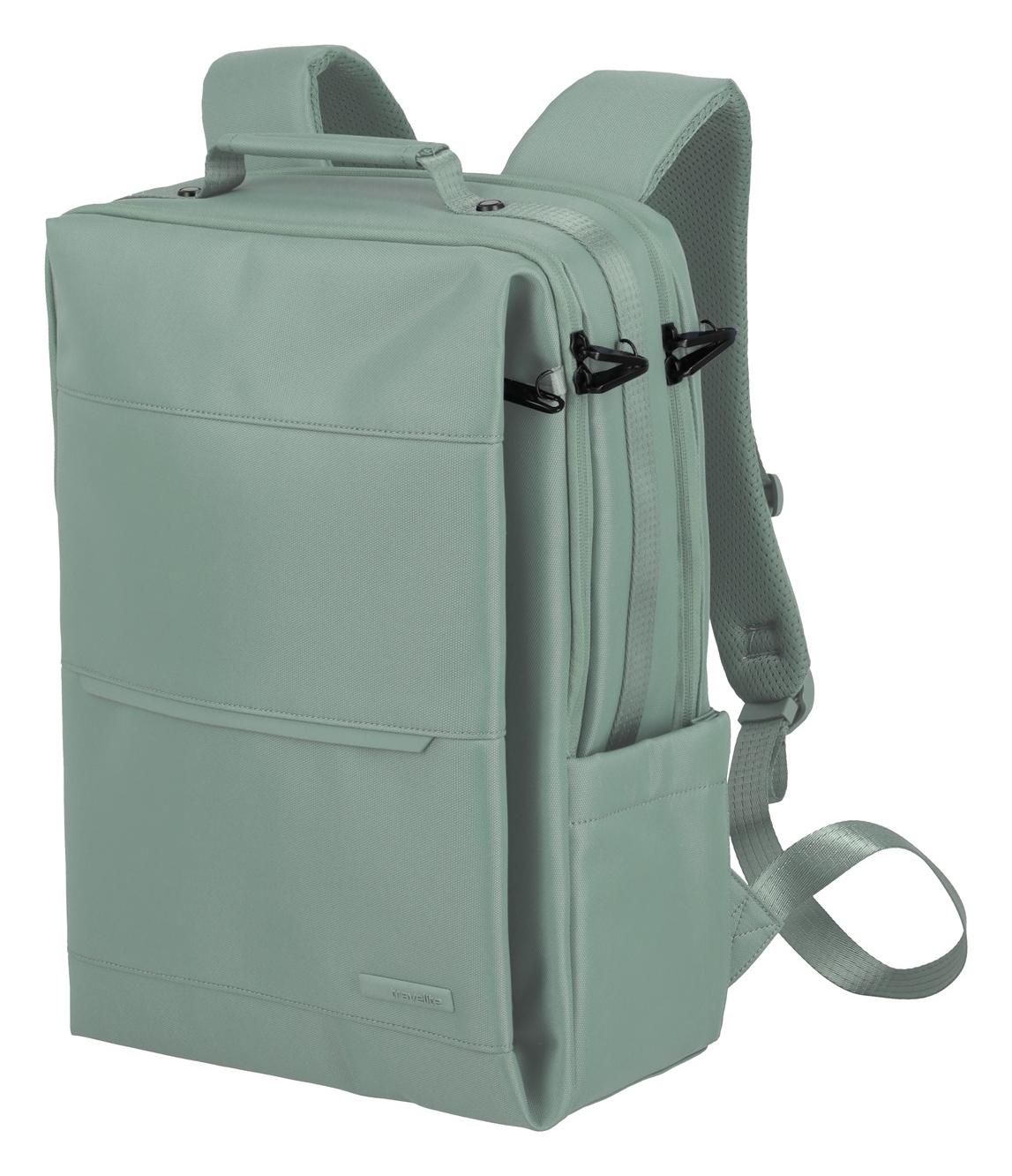 Travelite Workfloow Backpack M Sage - Image 2