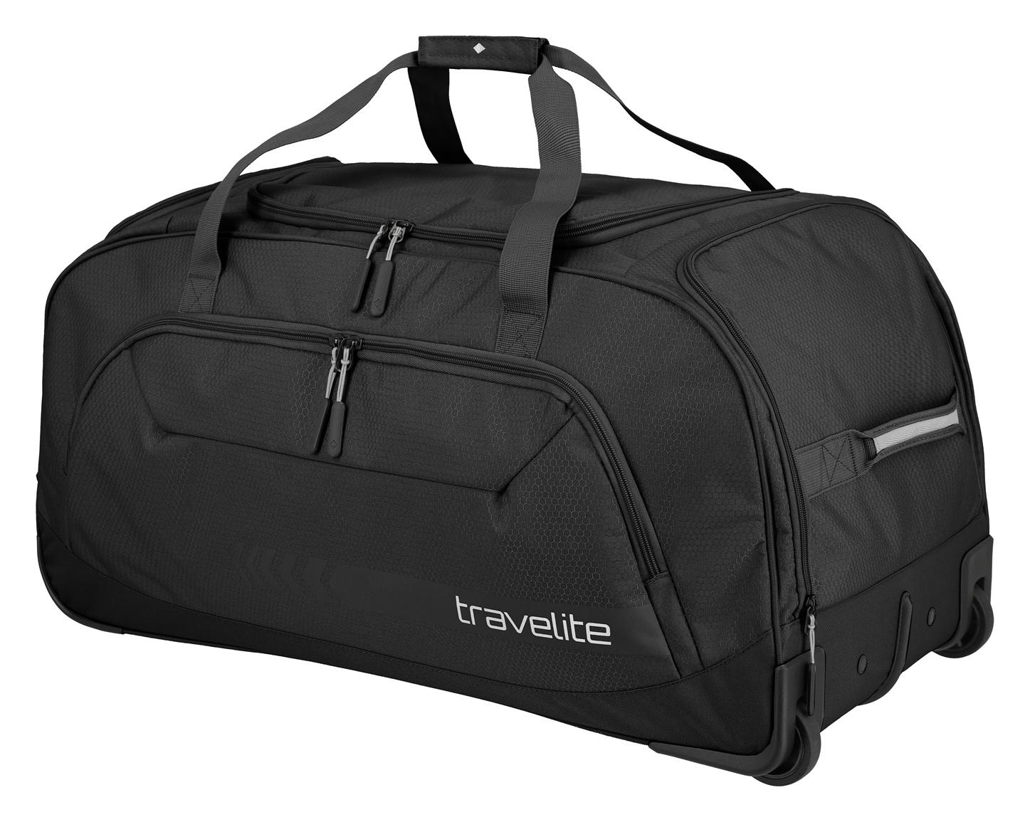 Travelite Kick Off Wheeled Duffle XL Black - Image 3