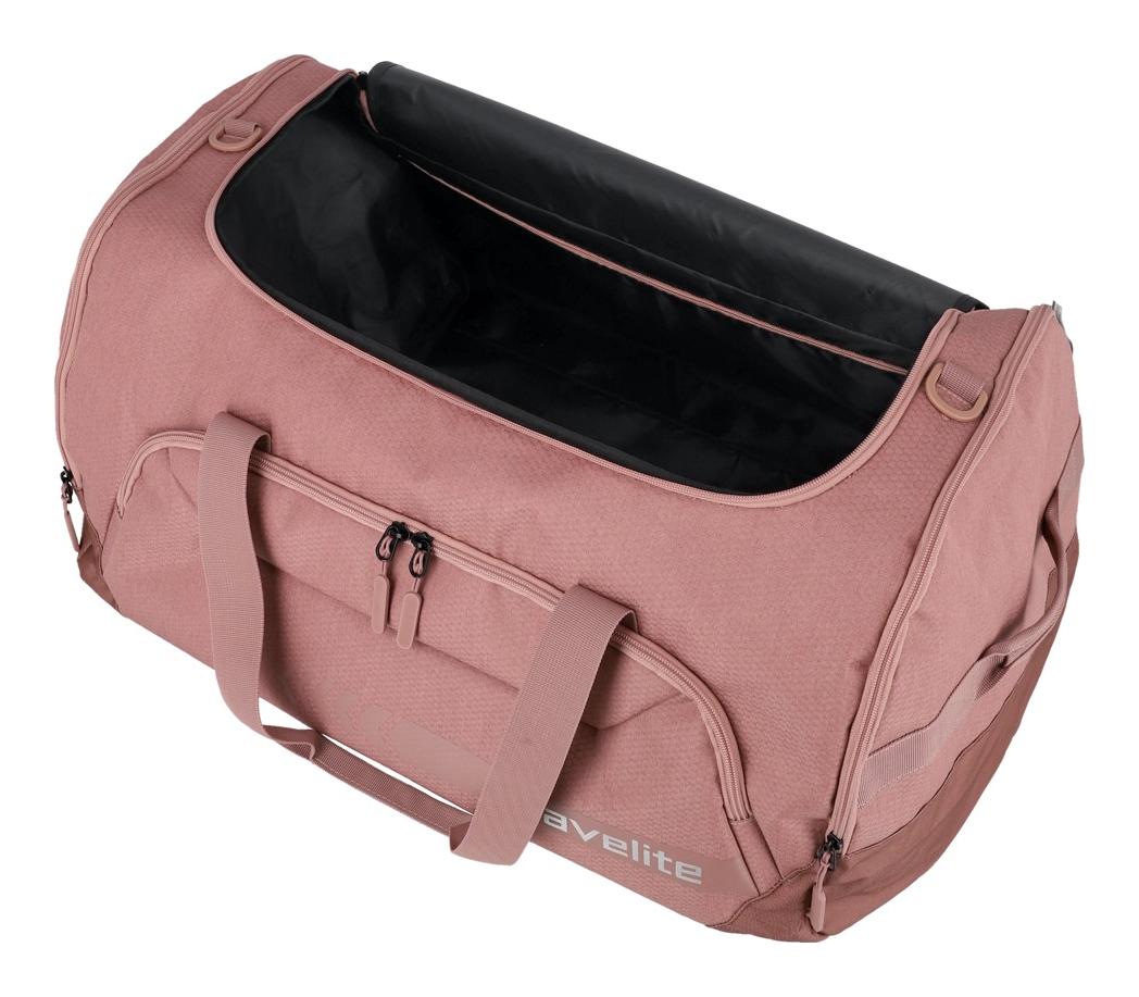 Sportovní taška Travelite Kick Off Duffle L Rosé