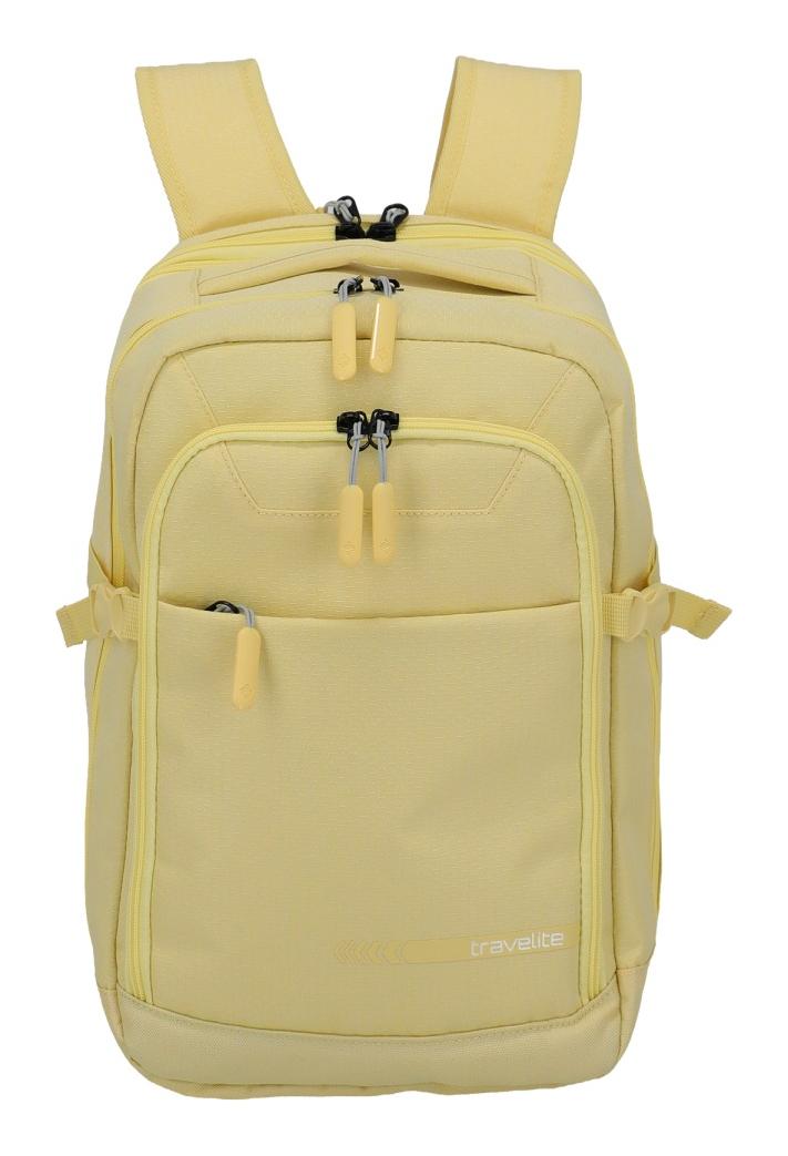 Batoh do letadla 40x20x25 Travelite Kick Off Cabin Backpack Yellow