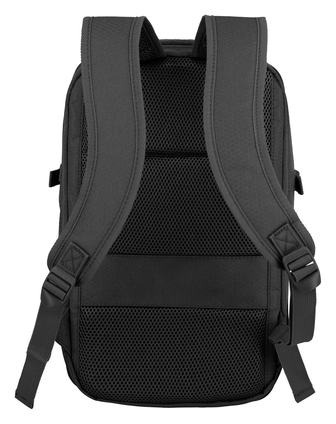 Batoh do letadla 40x20x25 Travelite Kick Off Cabin Backpack Black (obrázek 3)