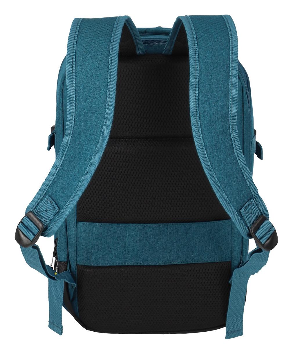Batoh do letadla 40x20x25 Travelite Kick Off Cabin Backpack Petrol (obrázek 4)