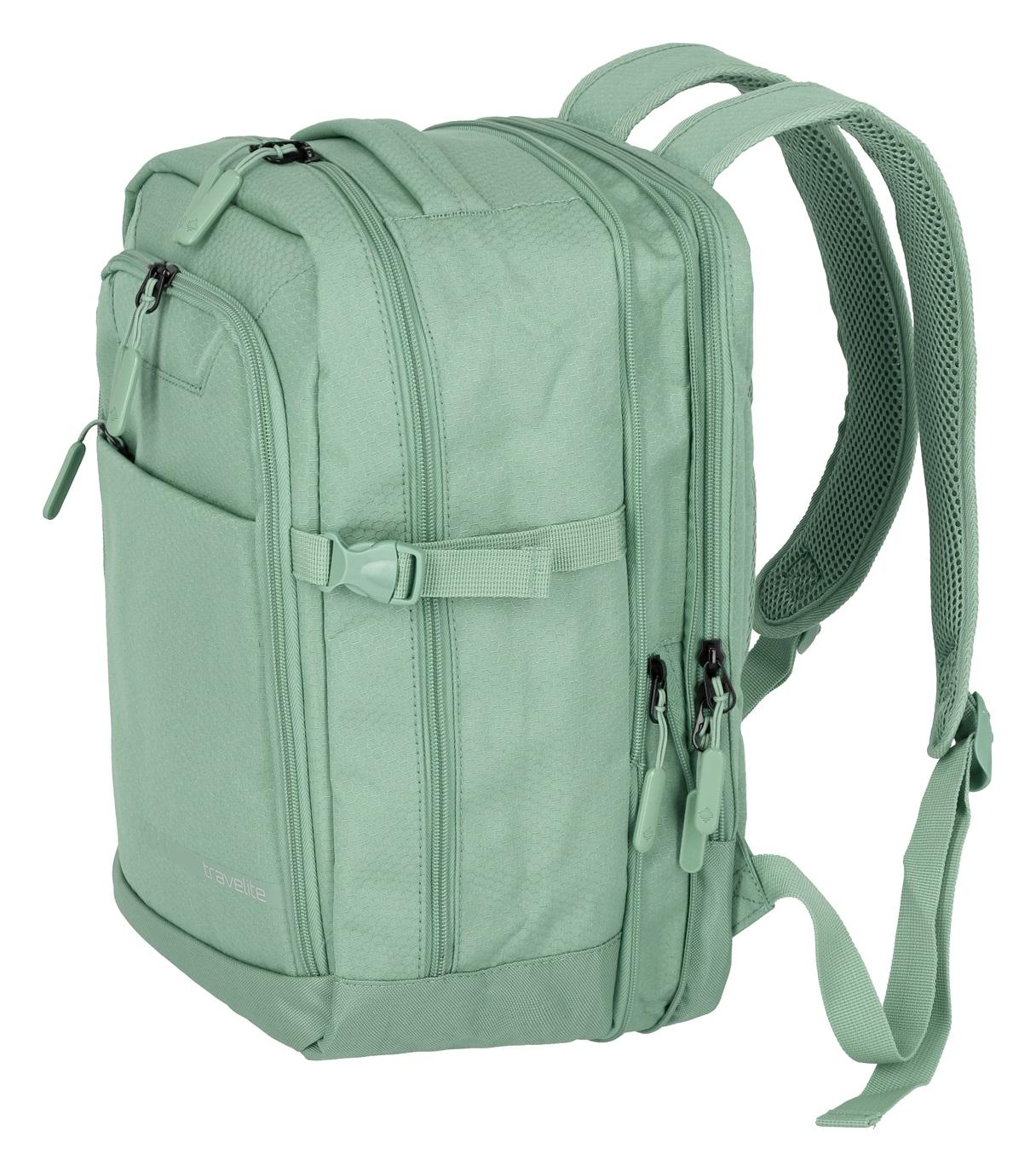 Batoh do letadla 40x20x25 Travelite Kick Off Cabin Backpack Sage - Obrázek 3
