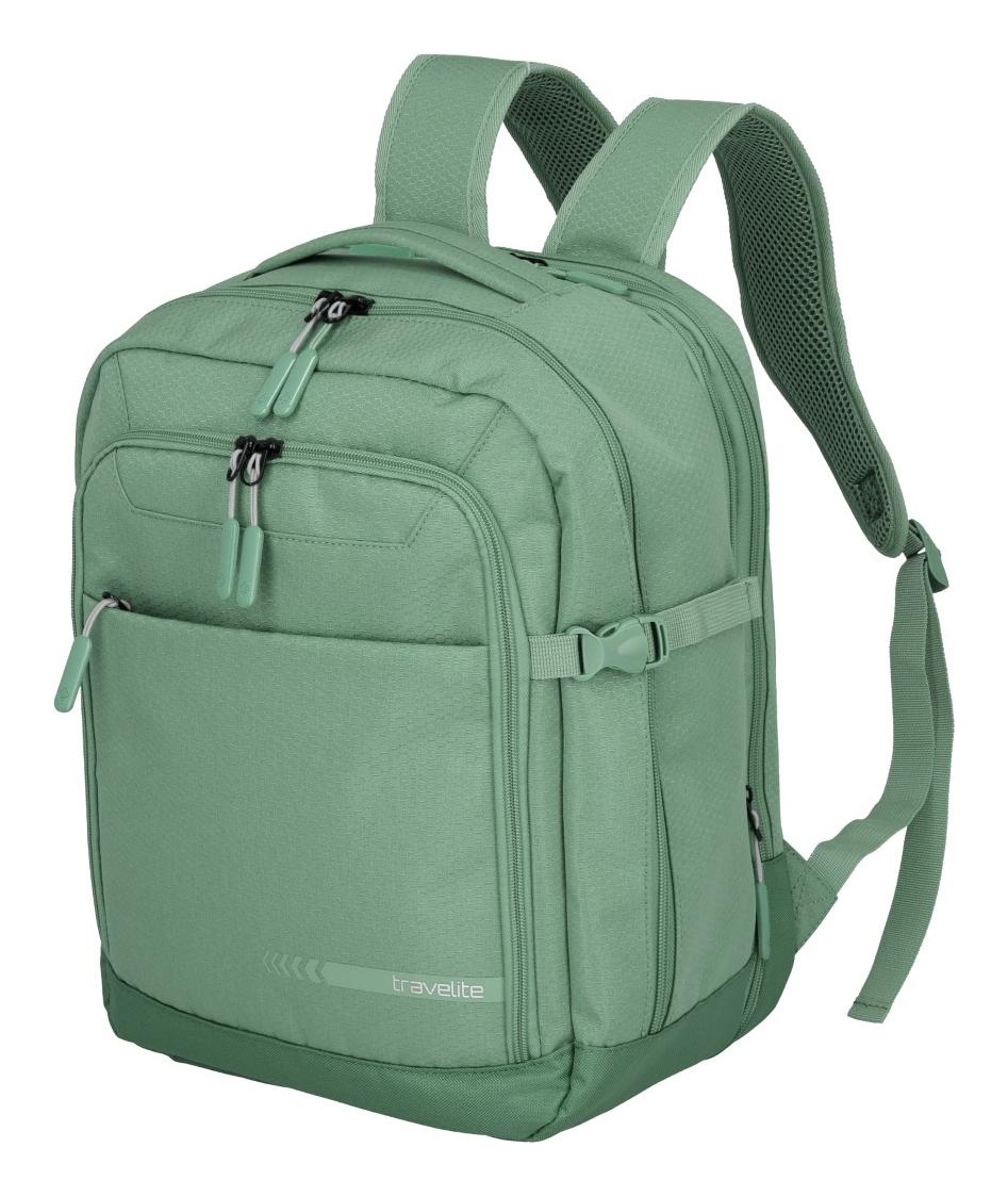 Batoh do letadla 40x30x20 Travelite Kick Off Backpack Cabin new Size Sage