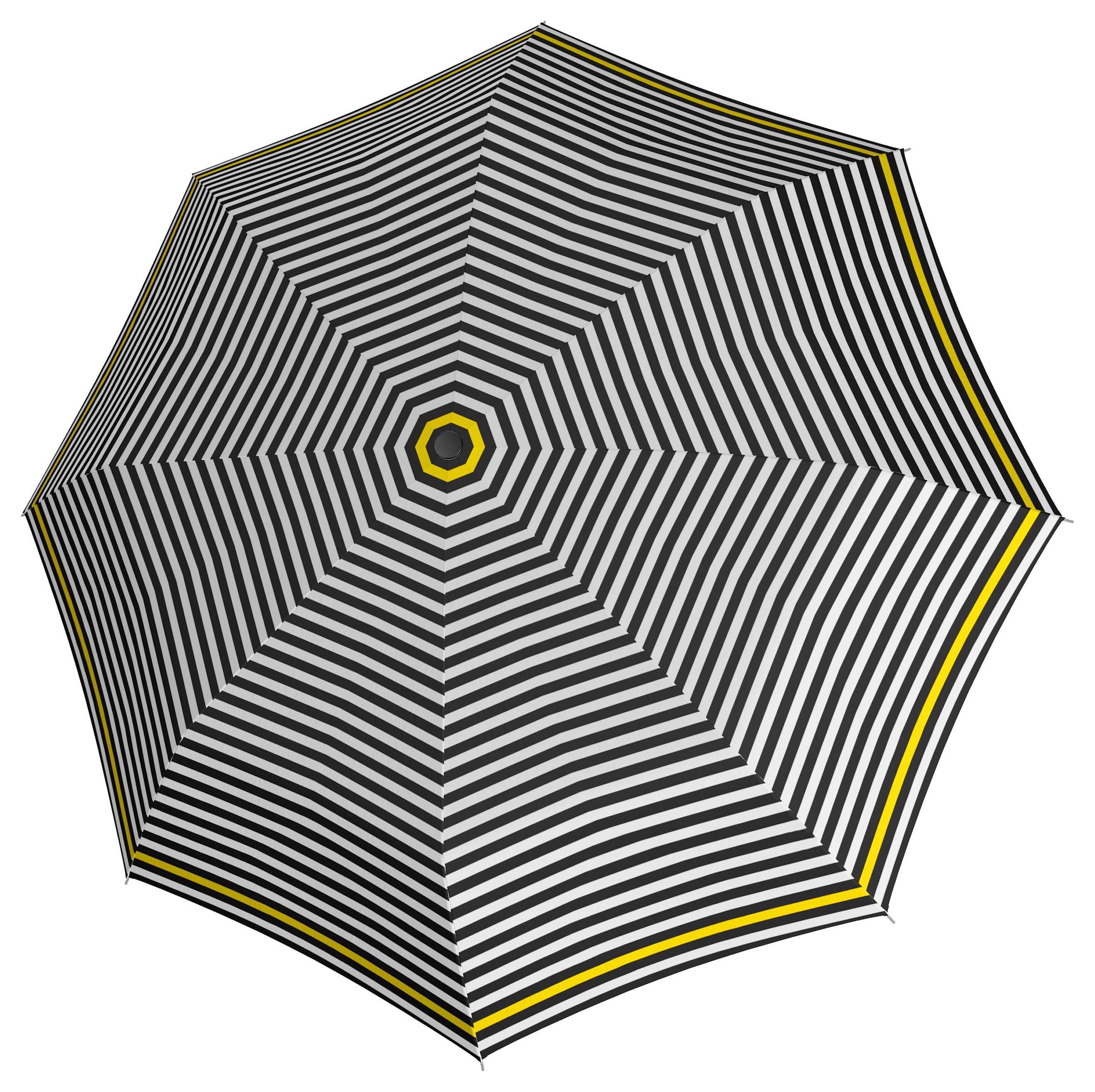 Derby Mini Triple Stripes Black/White/Yellow