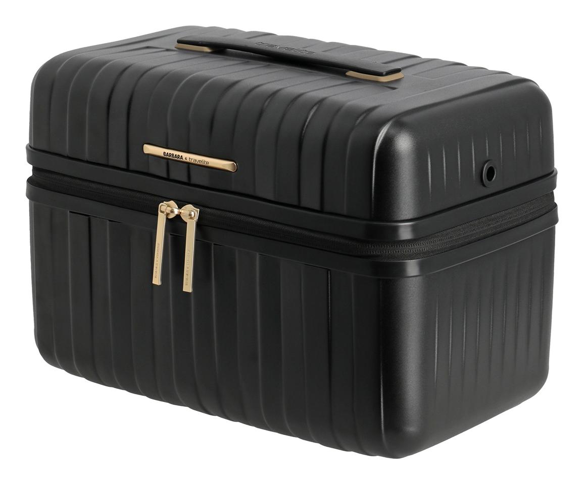 Kufřík na kosmetiku Travelite BARBARA Novelty Beauty Case Black (obrázek 3)