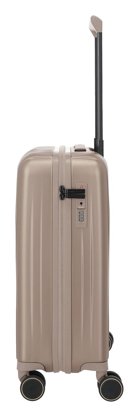 Kabinový kufr 55x40x20 Travelite BARBARA Novelty S Satin Nude - Obrázek 3